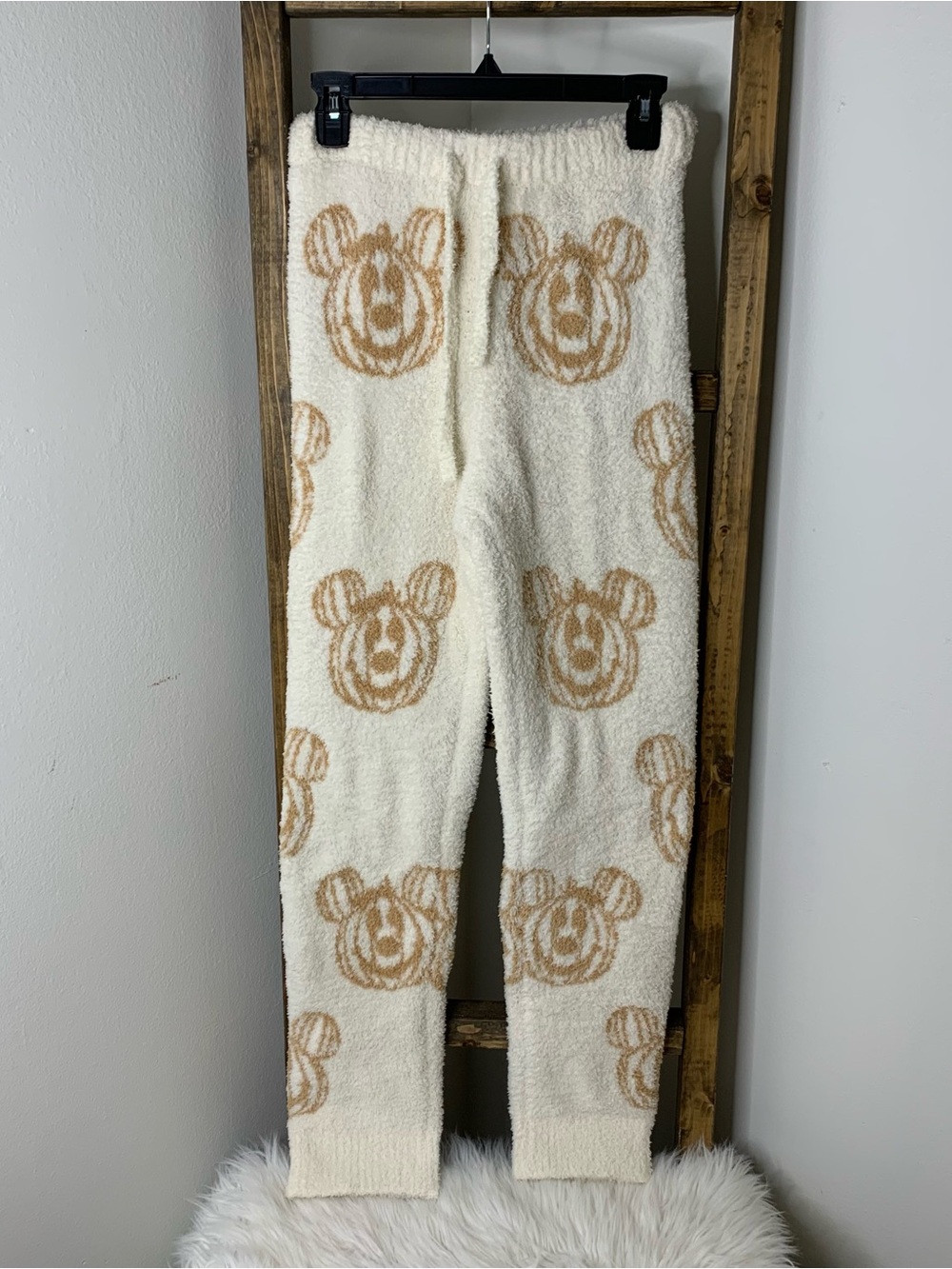 Magical Little Babes Disney Pumpkin Face Sherpa Sweatpants Size S